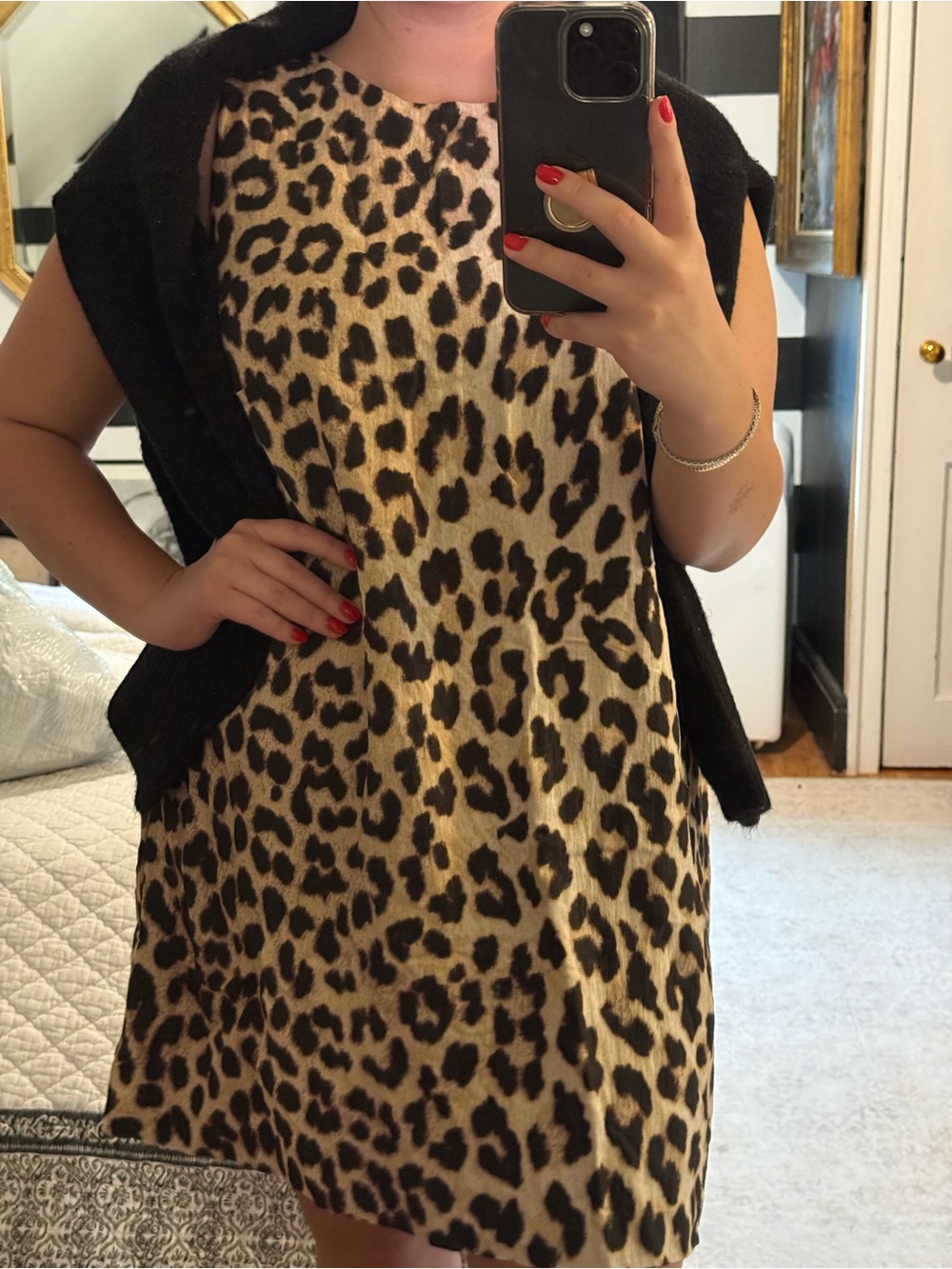 Leopard print jacket